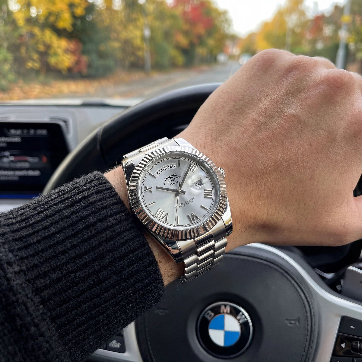 Nibosi® Royale Silver White